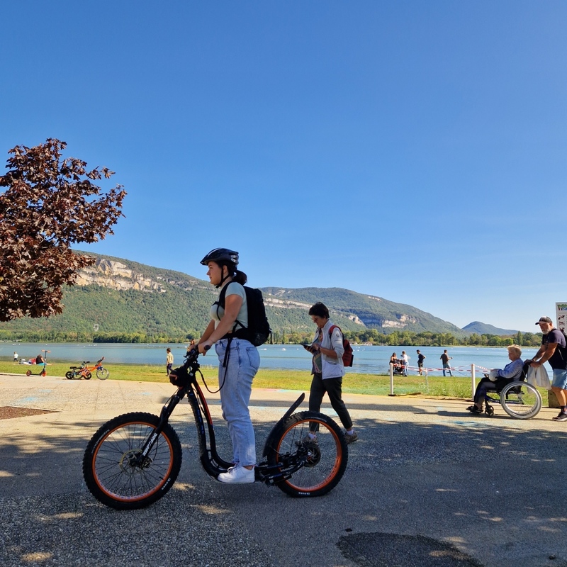 Promenade à la Vallée Bleue, à pied, en vélo, à cheval, en poussette, c'est possible!